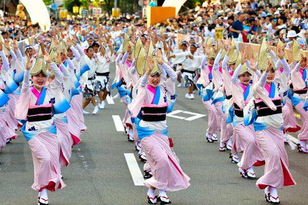 日本奥运会开幕式阿波舞